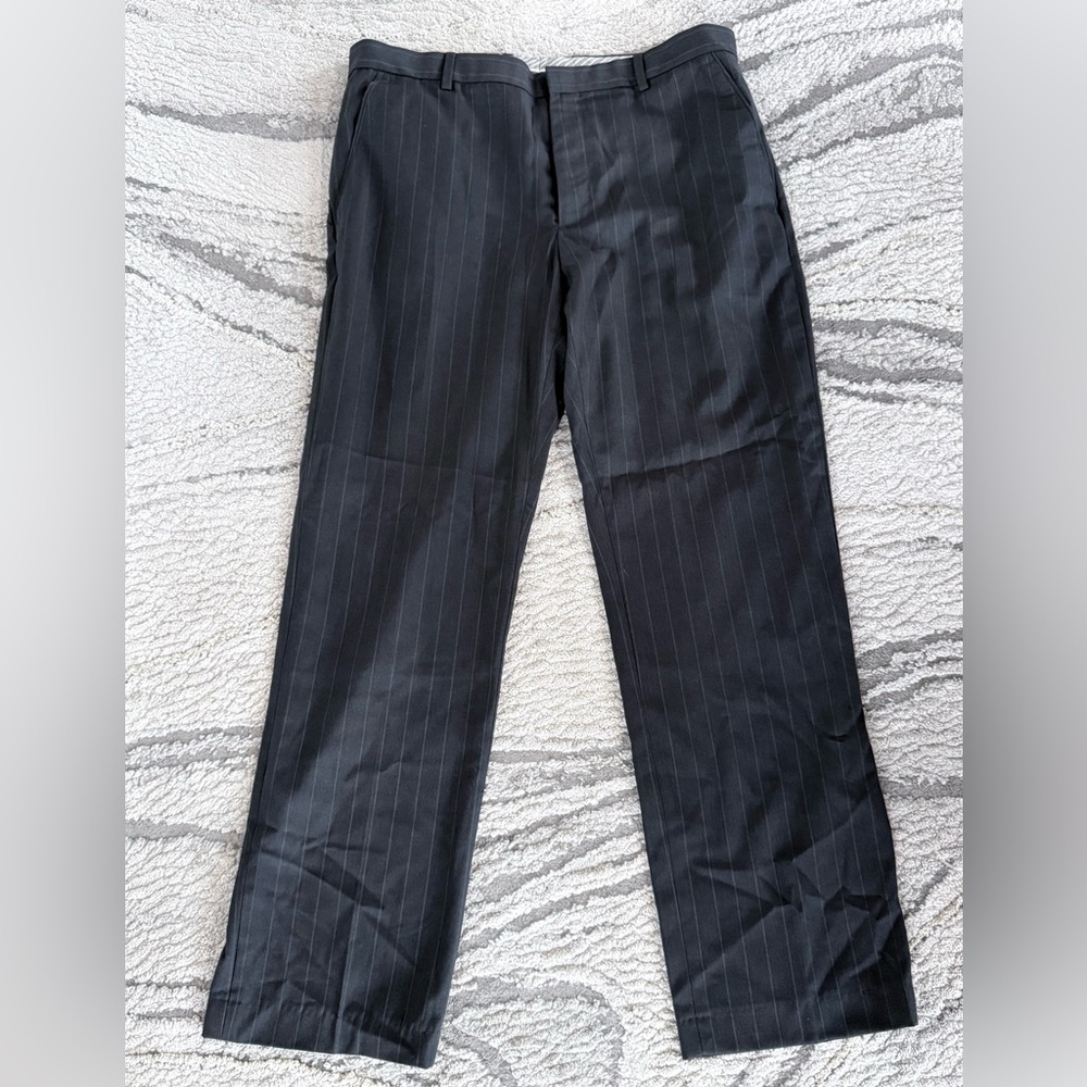 Banana Republic navy Pinstripe Dress Pants
